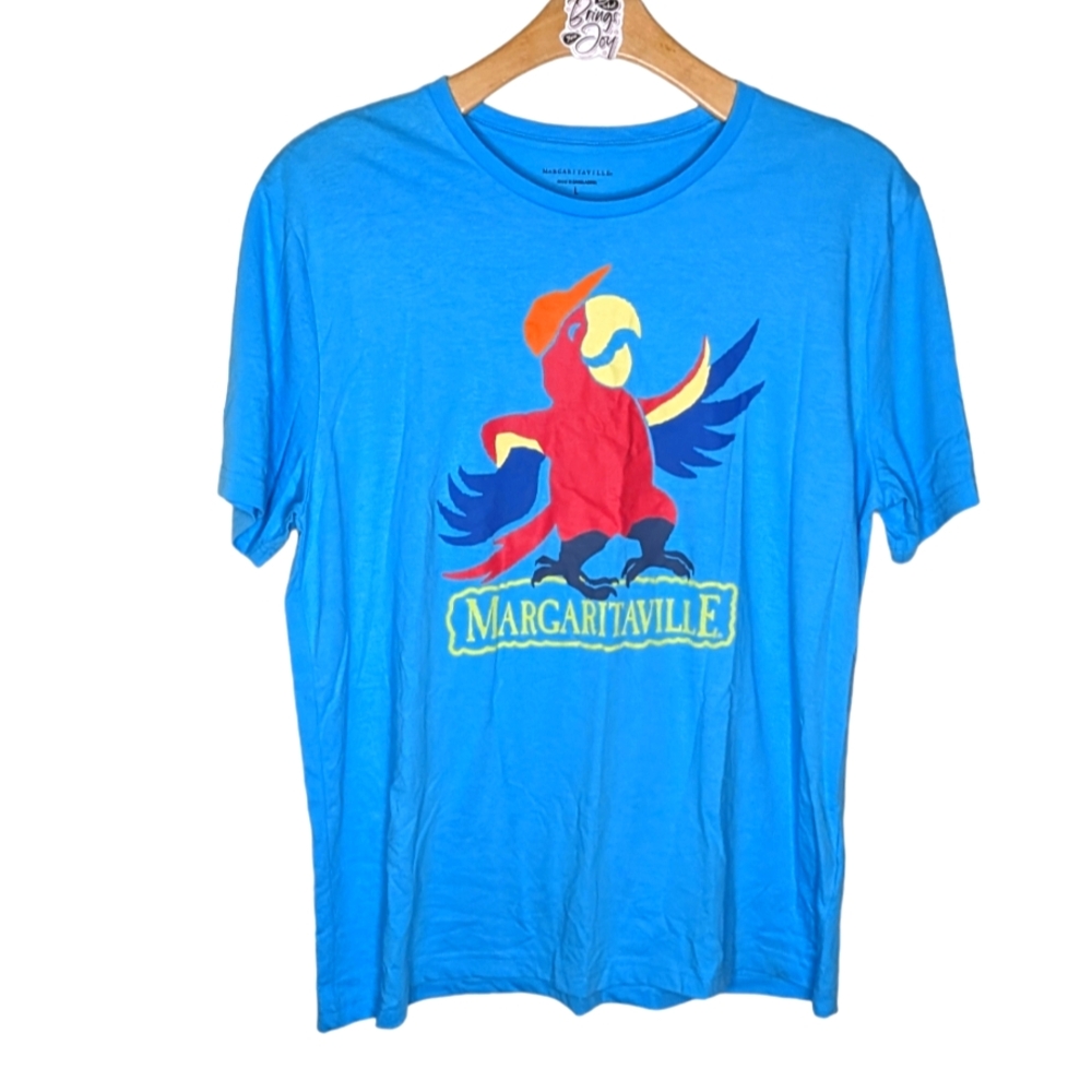Margaritaville dancing parrot short sleeve graphic T-shirt